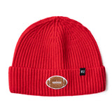 Football Patch Beanie