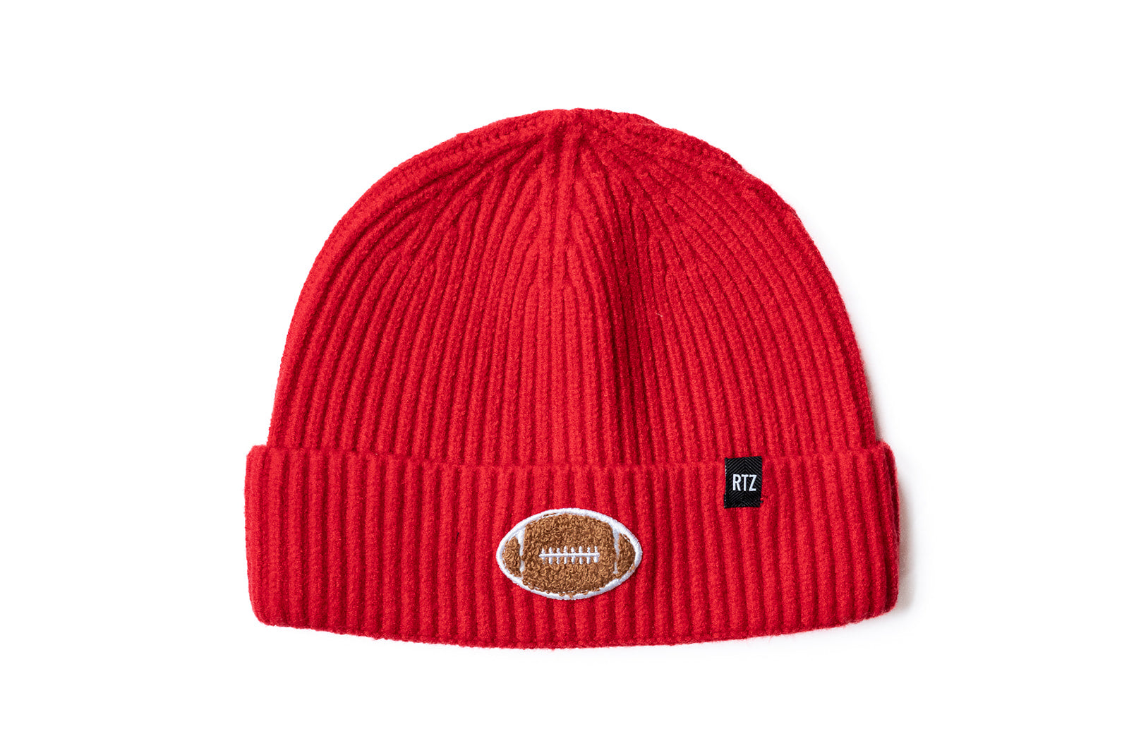 Football Patch Beanie