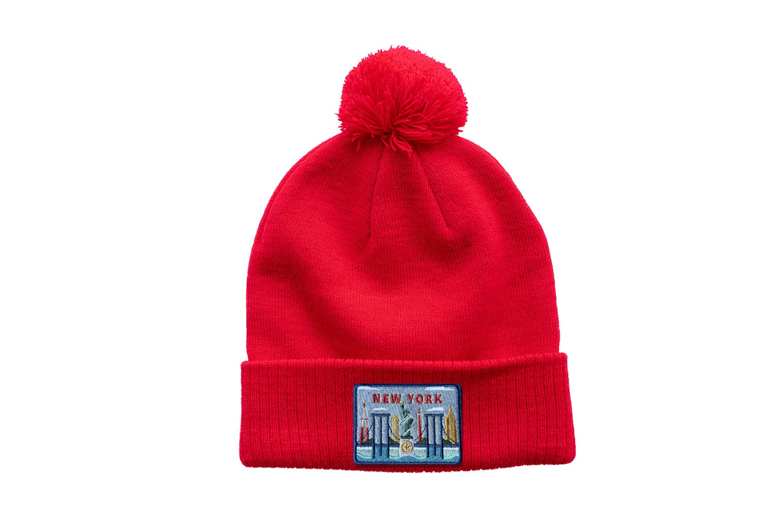 New York Pom Pom Hat