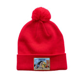 Texas Pom Pom Hat