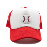 Baseball Patch Trucker Hat