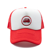 Firetruck Patch Foam Trucker Hat