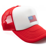 Flag Patch Foam Trucker Hat