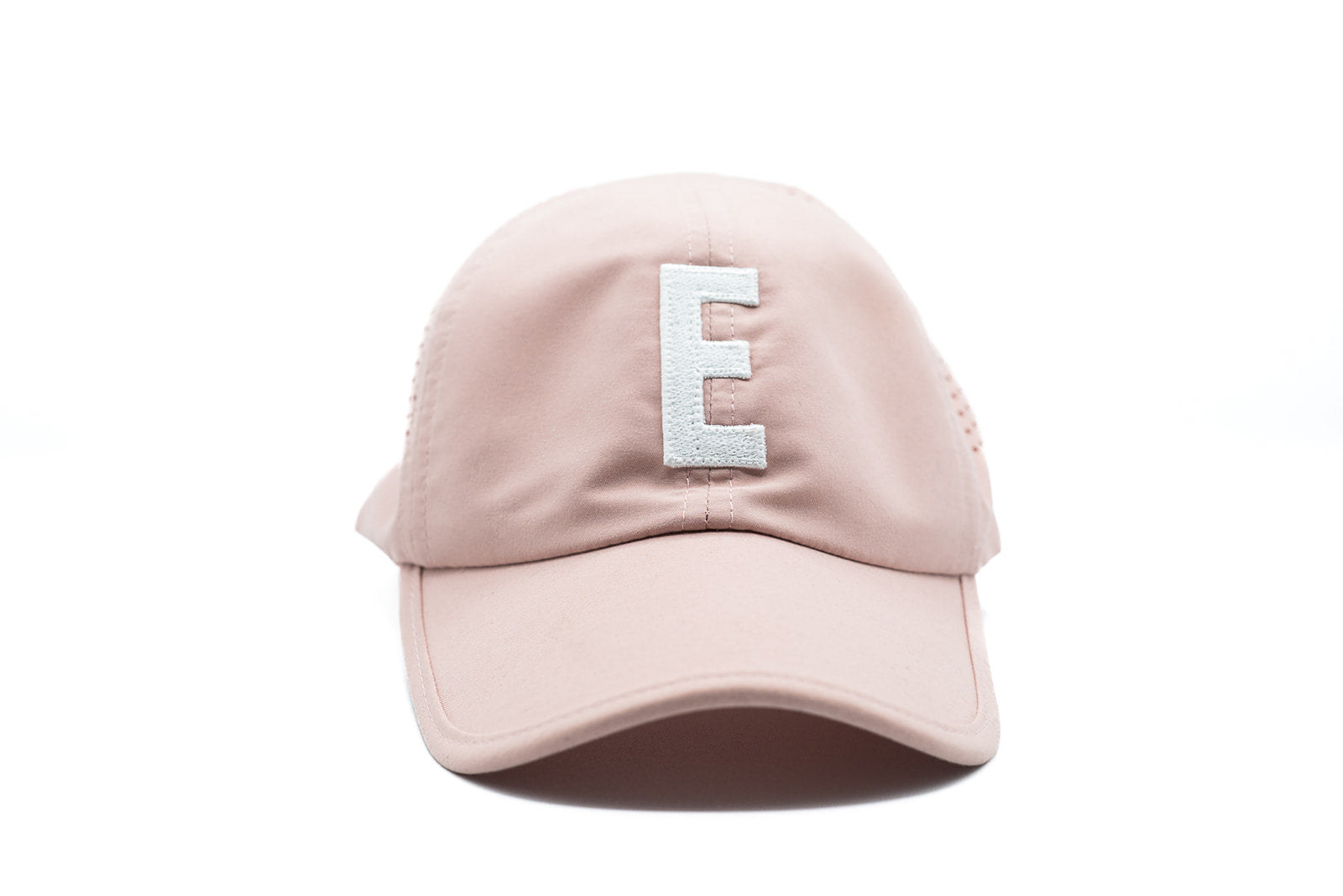 Dusty Rose Letter Athletic Hat
