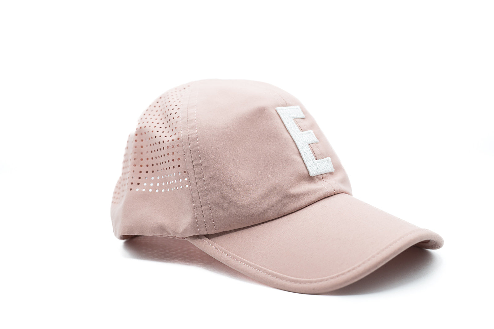 Dusty Rose Letter Athletic Hat