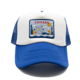Chicago Postcard Foam Trucker Hat