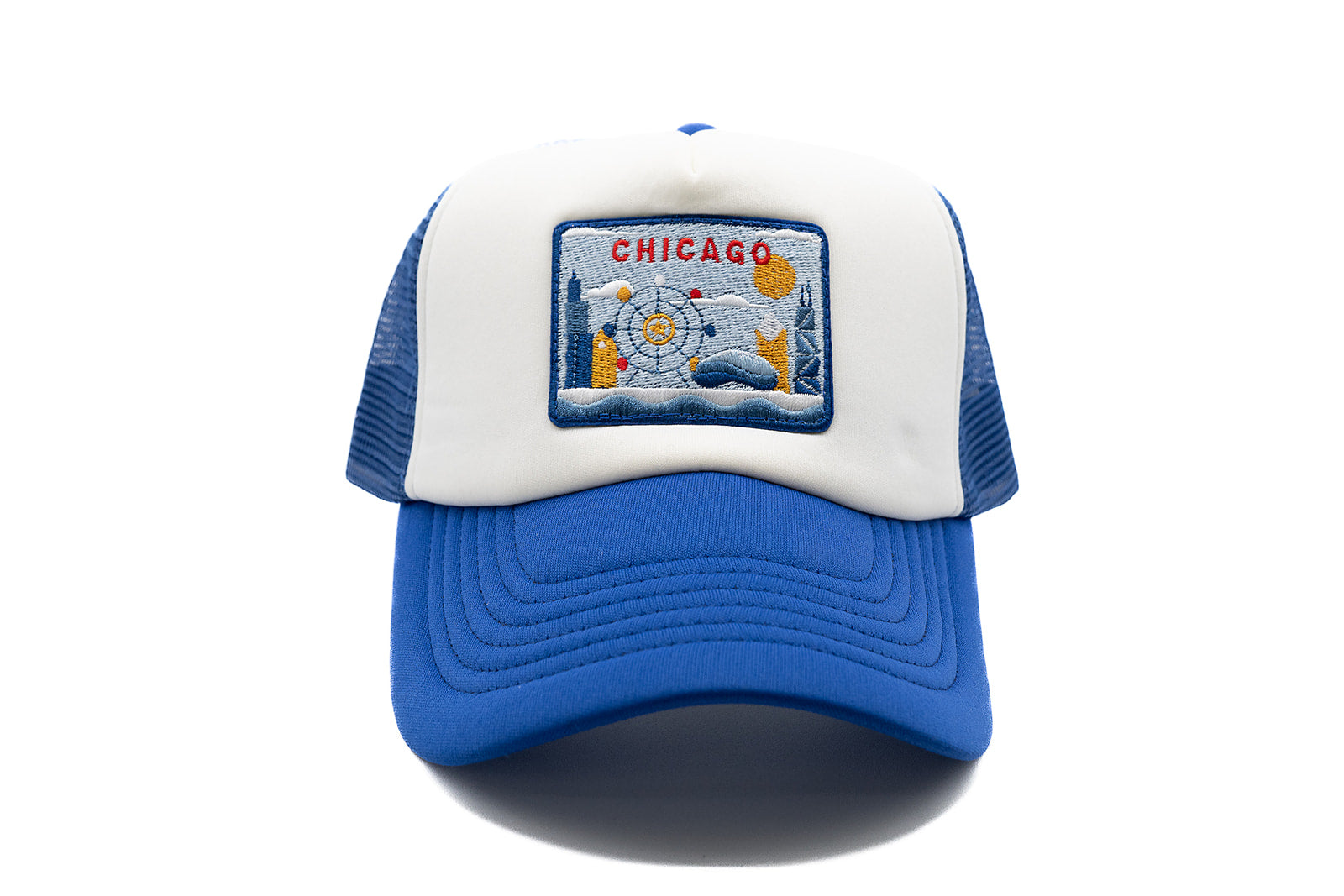 Chicago Postcard Foam Trucker Hat