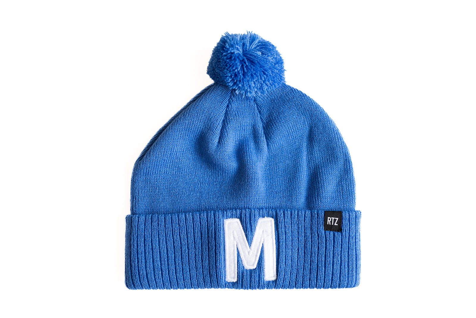 Cobalt Pom Pom Hat