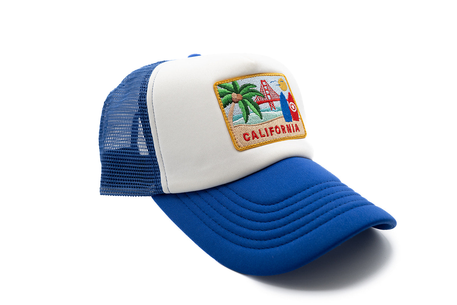 California Postcard Foam Trucker Hat