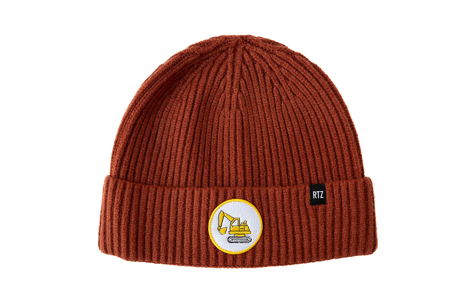 Rust Construction Beanie