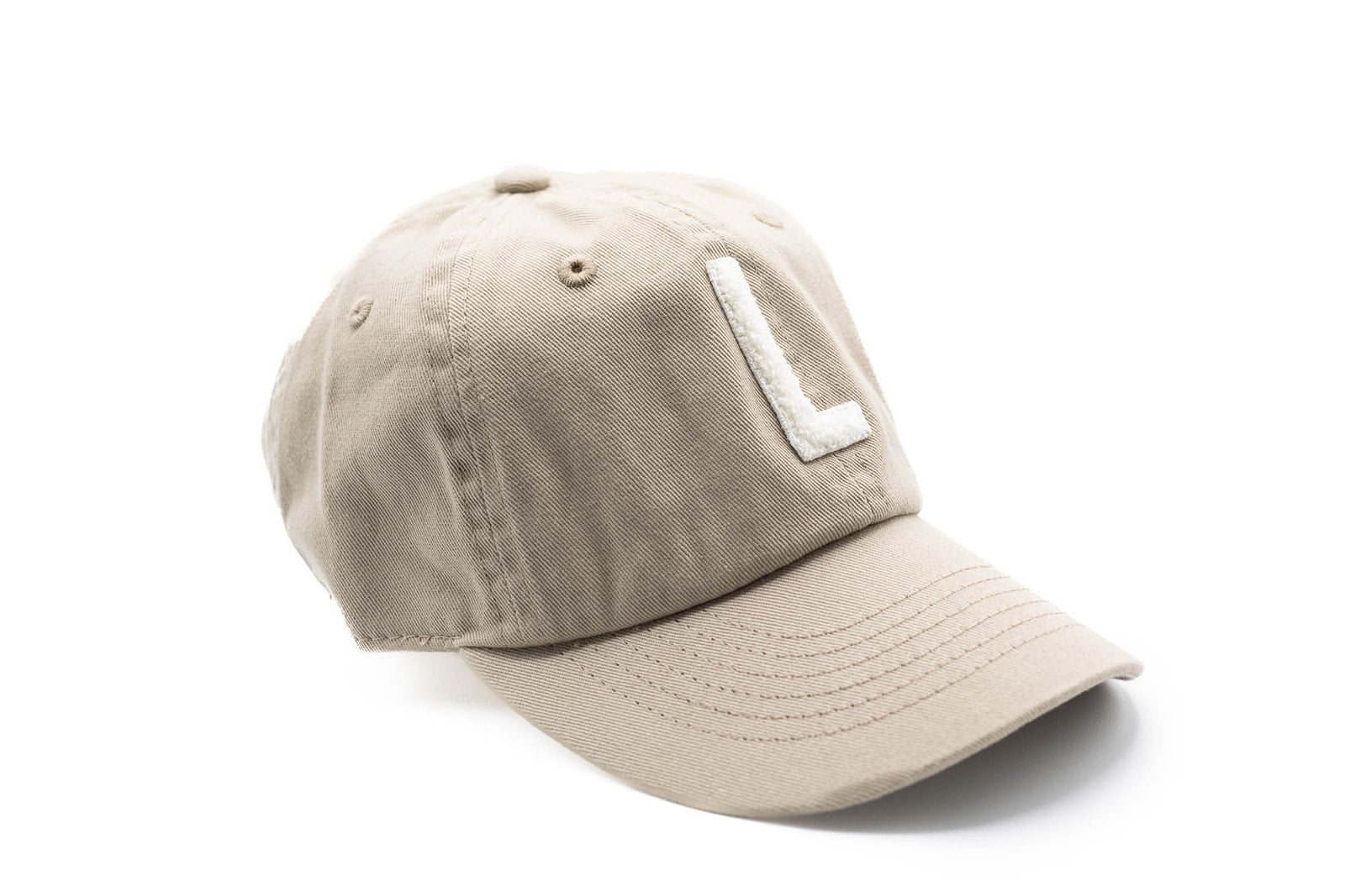 Sand Hat + White Terry Letter