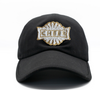 Black Athletic Hat + Terry Cheer Patch