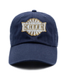 Navy Blue Hat + Terry Cheer Patch
