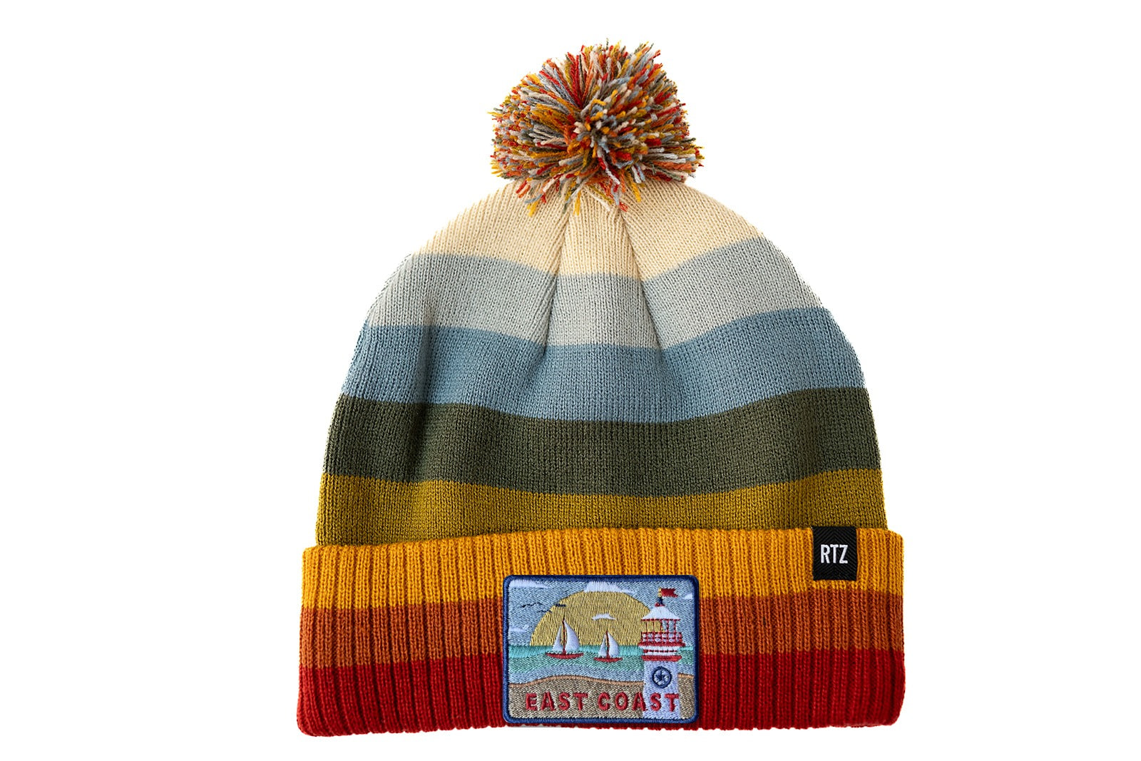East Coast Pom Pom Hat