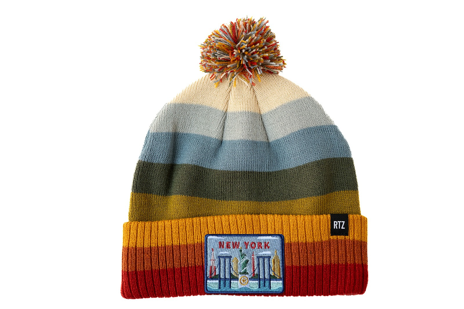New York Pom Pom Hat