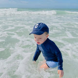 Navy Blue Letter Baseball Hat