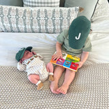 Hunter Green Letter Baseball Hat