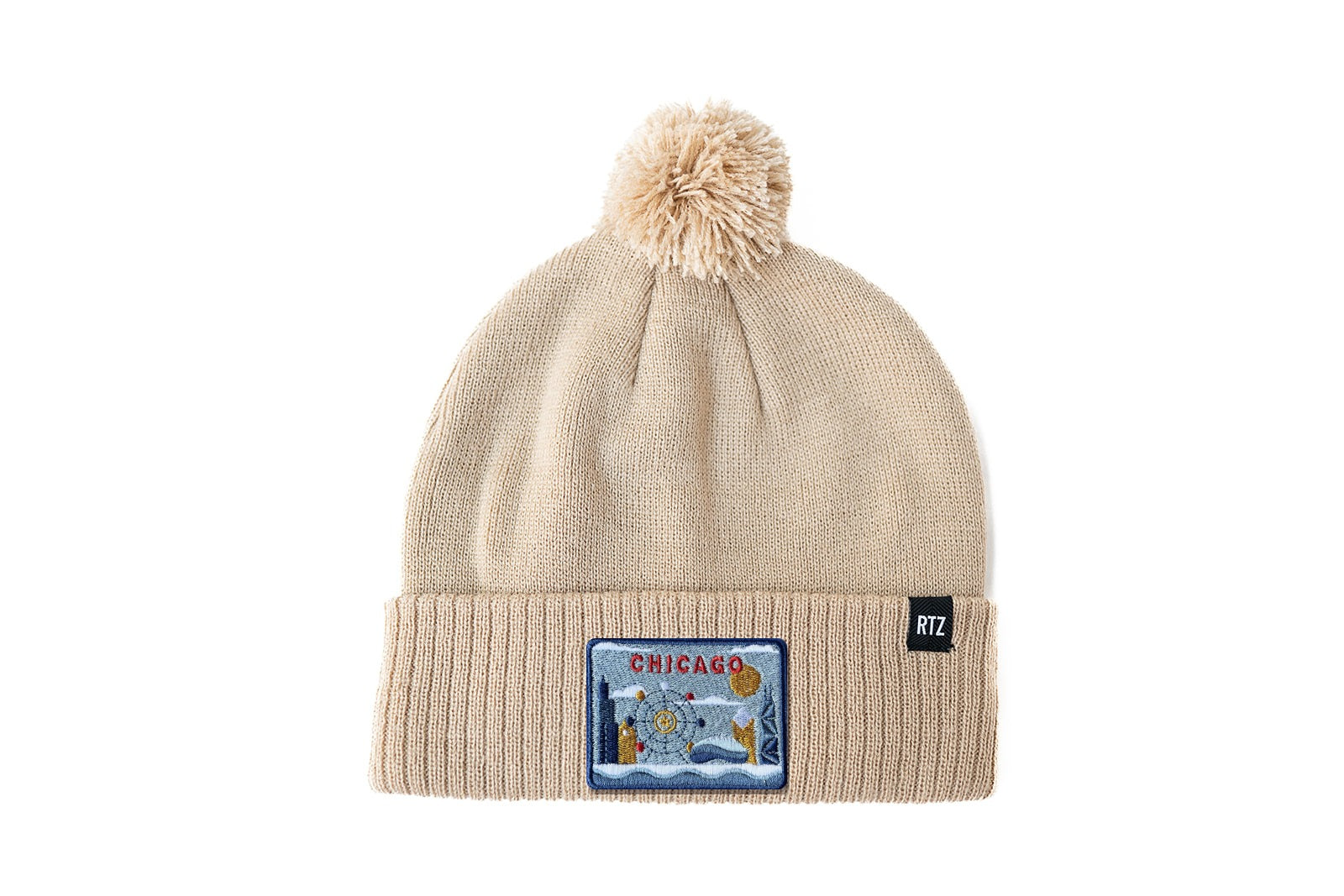 Chicago Pom Pom Hat