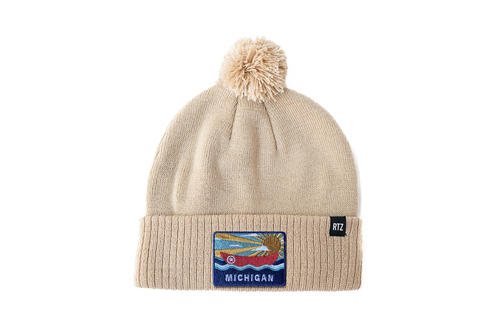 Michigan Pom Pom Hat