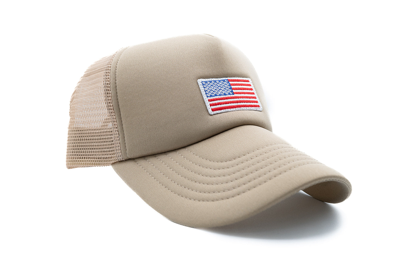Flag Patch Foam Trucker Hat