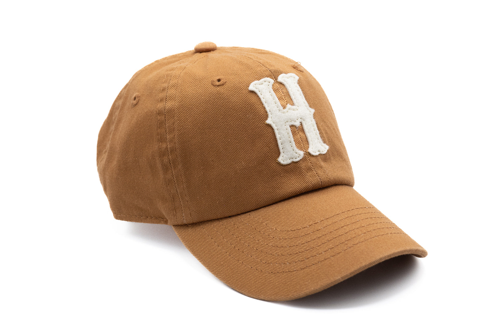 Terra Cotta Felt Letter Baseball Hat