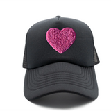 Terry Heart Trucker Hat