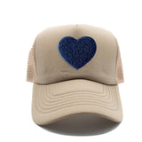 Terry Heart Trucker Hat