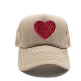 Terry Heart Trucker Hat