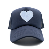 Terry Heart Trucker Hat