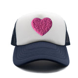 Terry Heart Trucker Hat