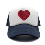 Terry Heart Trucker Hat