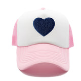 Terry Heart Trucker Hat