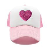 Terry Heart Trucker Hat