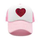 Terry Heart Trucker Hat