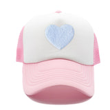 Terry Heart Trucker Hat