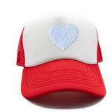 Terry Heart Trucker Hat
