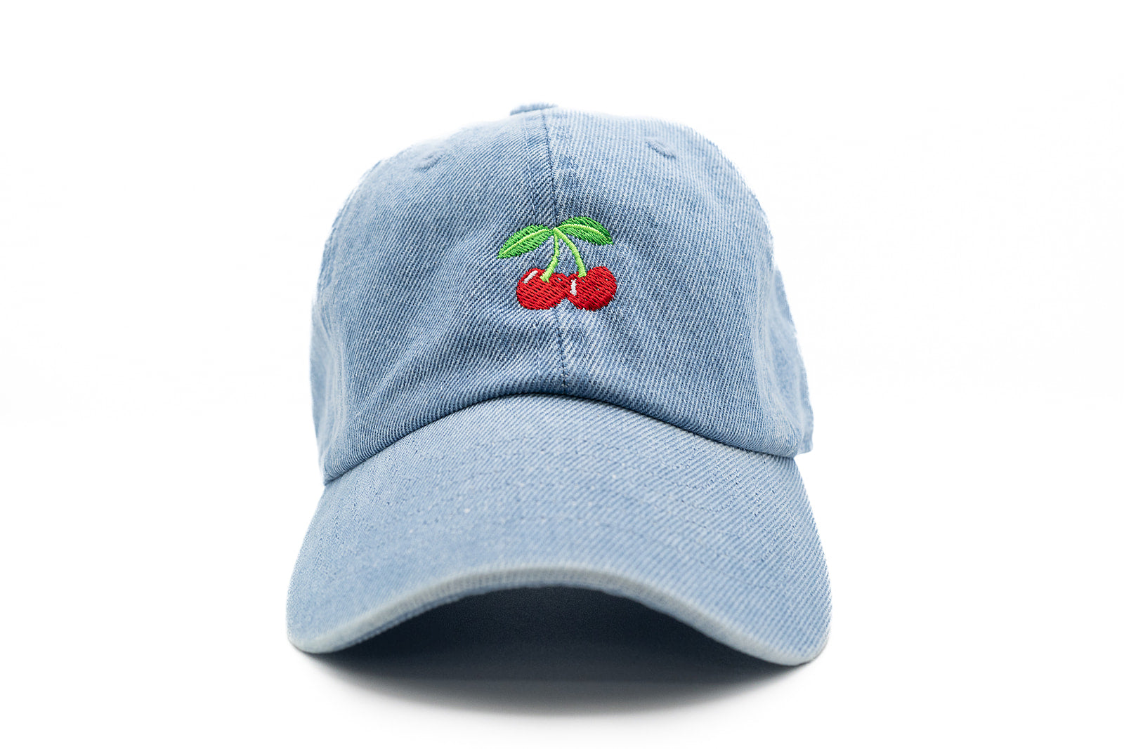 Denim Tiny Cherry Hat