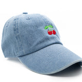 Tiny Cherry Baseball Hat
