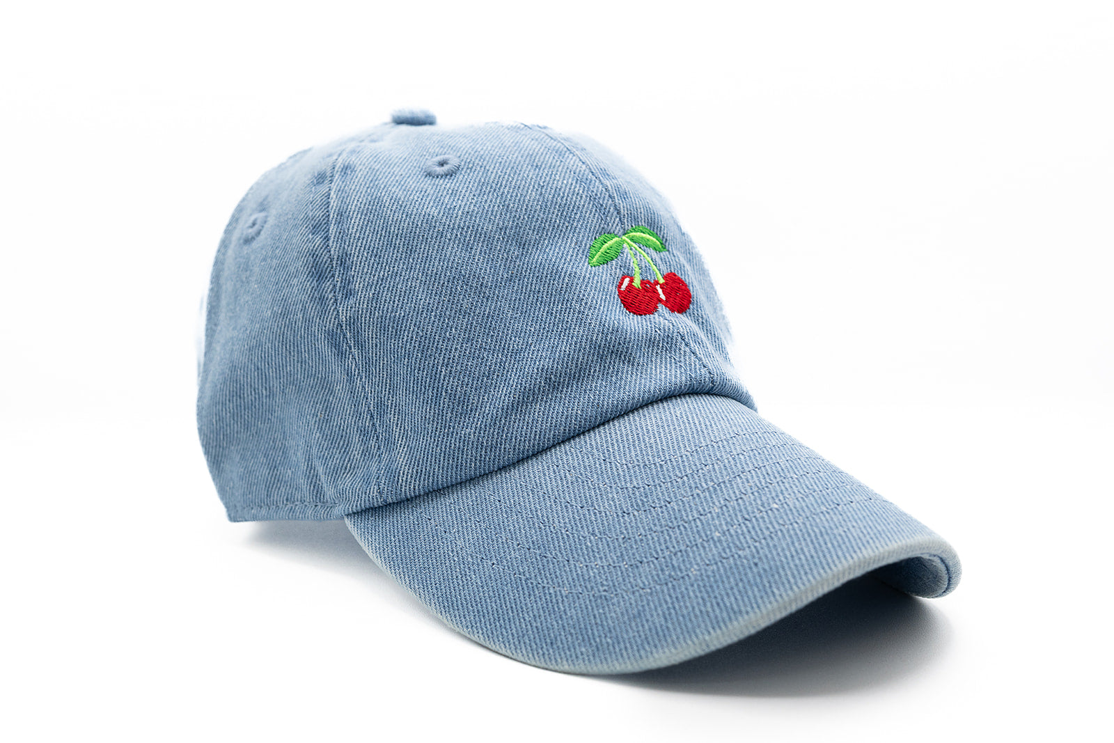 Denim Tiny Cherry Hat