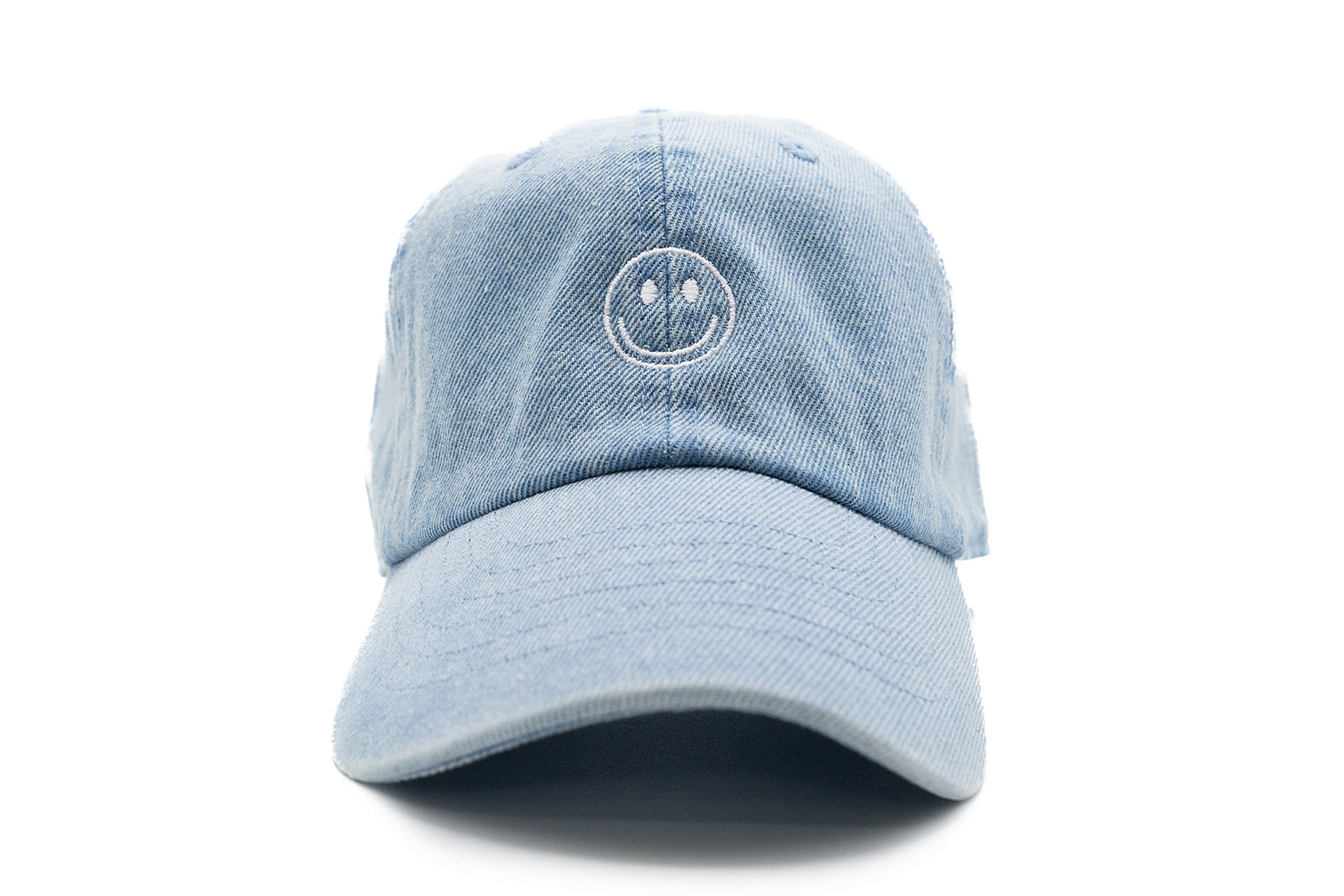 Tiny Smiley Face Baseball Hat