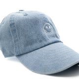 Tiny Smiley Face Baseball Hat