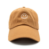 Tiny Smiley Face Baseball Hat
