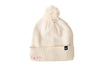 Custom Text Vanilla Pom Pom Hat