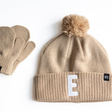 Letter Pom Pom Hat