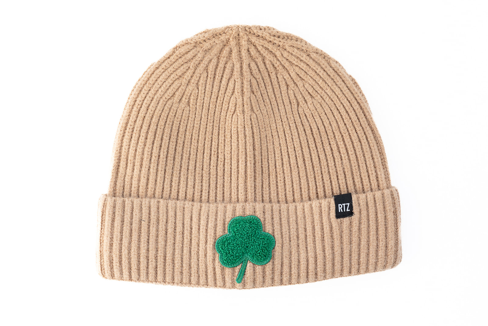 Shamrock Patch Beanie