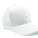 White Letter Snapback Hat