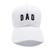 Imperfect Dad Hat in White Snapback