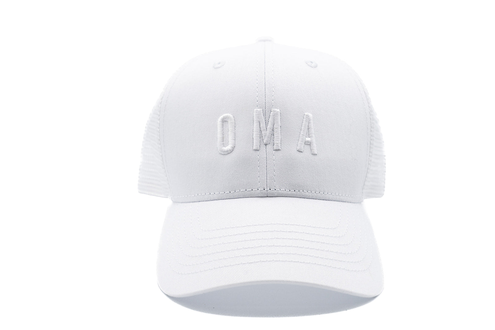 White Snapback Custom Hat