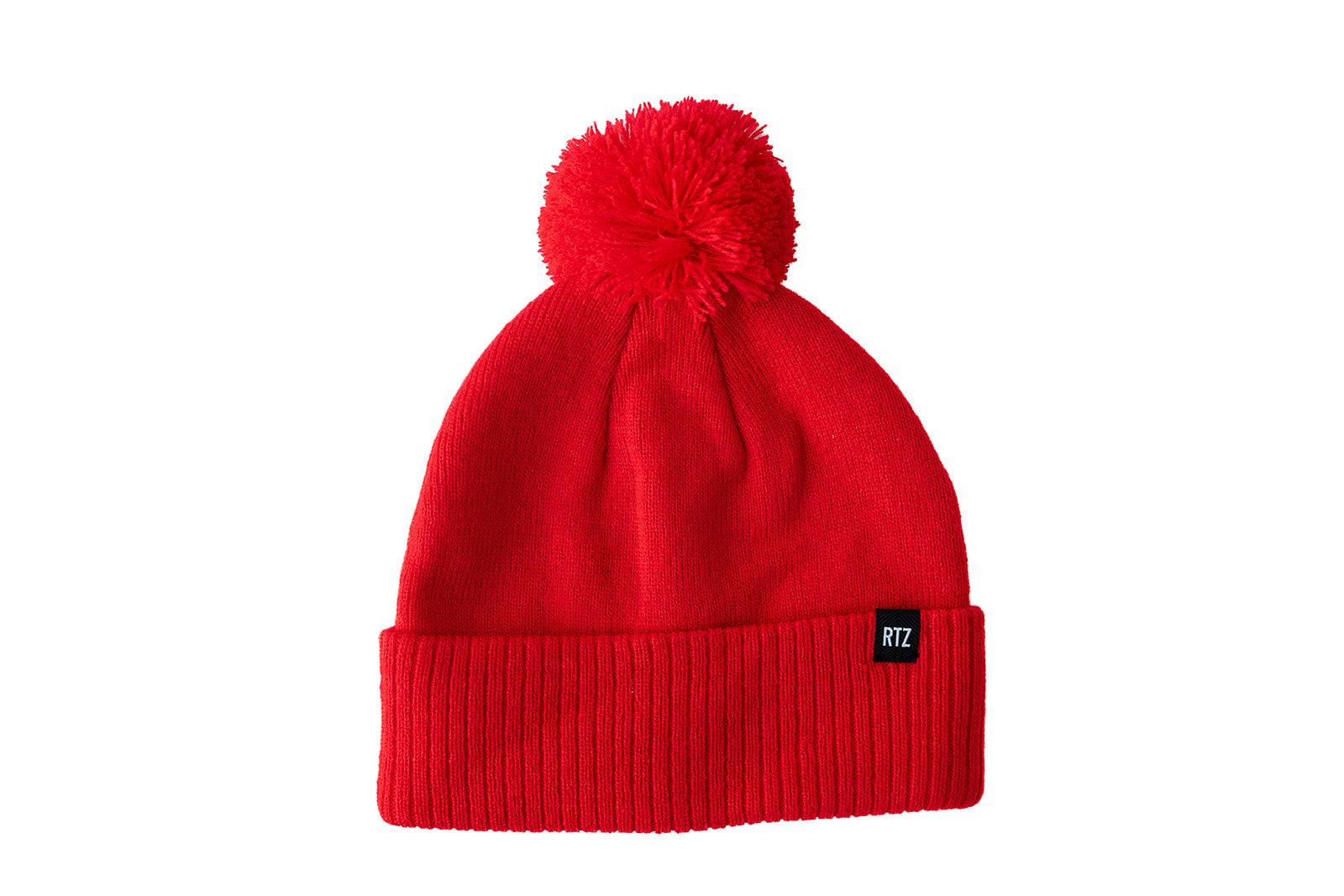 Wild Cherry Letter Pom Pom Hat
