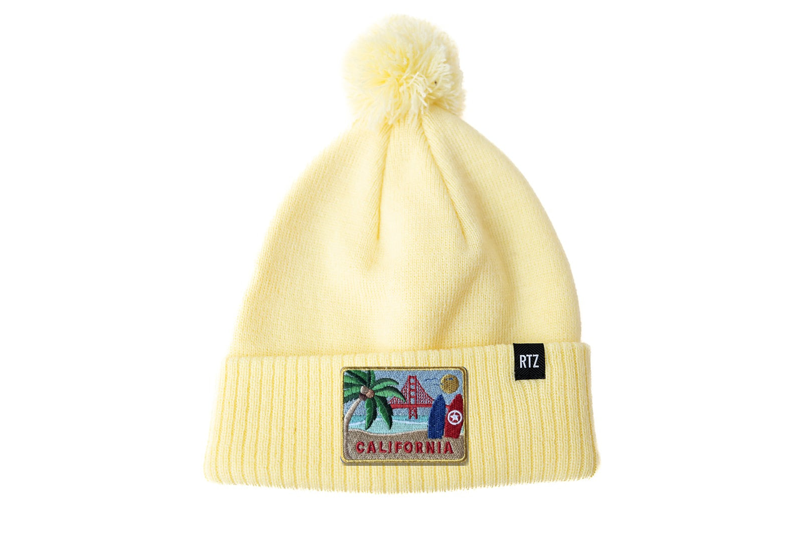 California Pom Pom Hat